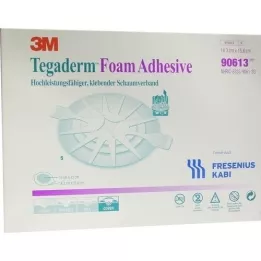 TEGADERM Skumklæber FK 14,3x15,6 cm oval 90613, 5 stk