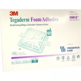 TEGADERM Skumklæber FK 14,3x14,3 cm 90612, 10 stk