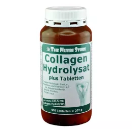 COLLAGEN HYDROLYSAT plus tabletter, 400 stk