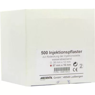 INJEKTIONSPFLASTER 16x57 mm, 500 stk