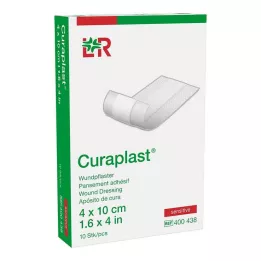 CURAPLAST Sårforbinding sensitiv 4x10 cm 1 m, 10 stk