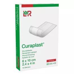 CURAPLAST Sårforbinding sensitiv 6x10 cm 1 m, 10 stk