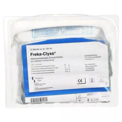 FREKA CLYSS Klysma, 10X120 ml