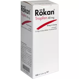 RÖKAN Dråber 40 mg, 100 ml