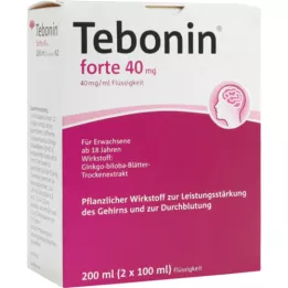 TEBONIN forte 40 mg opløsning, 2X100 ml