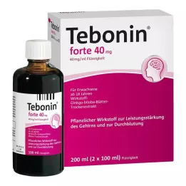 TEBONIN forte 40 mg opløsning, 2X100 ml