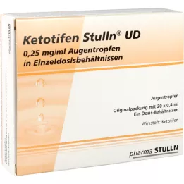 KETOTIFEN Stulln UD Øjendråber enkeltdosis pipette, 20X0,4 ml