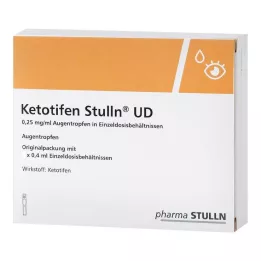 Ketotifen Stulln UD øjendråber enkeltdosispipette, 10X0,4 ml