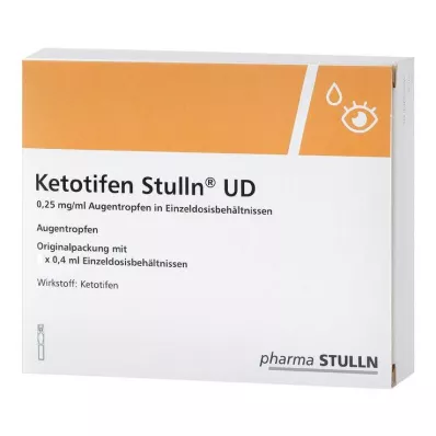 KETOTIFEN Stulln UD Øjendråber enkeltdosis pipette, 10X0,4 ml