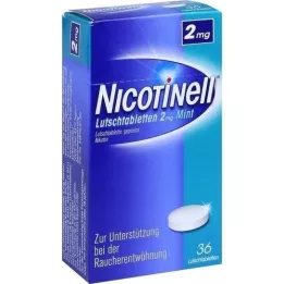 NICOTINELL Sugetabletter 2 mg Mint, 36 stk