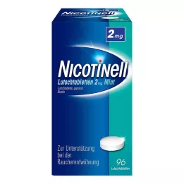 NICOTINELL Sugetabletter 2 mg Mint, 96 stk