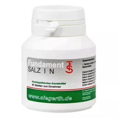 FUNDAMENT-Salt I N-tabletter, 4X80 stk
