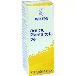 ARNICA PLANTA tota D 6 kugler, 10 g