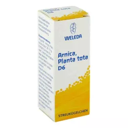 ARNICA PLANTA tota D 6 kugler, 10 g