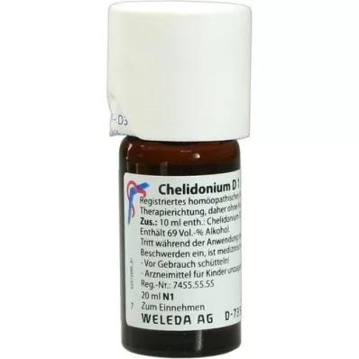 CHELIDONIUM D 1 fortynding, 20 ml
