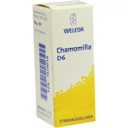 CHAMOMILLA D 6 kugler, 10 g