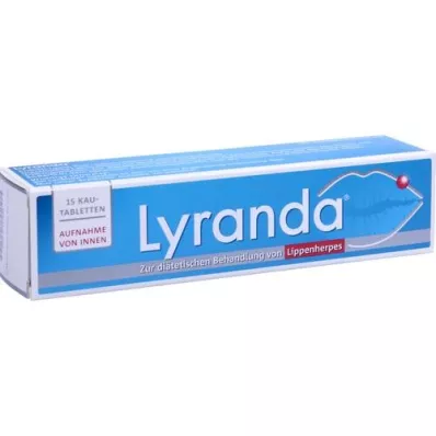 LYRANDA Tyggetabletter, 15 stk