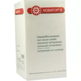 NOBATOP 8 kompresser 10x10 cm usterile, 200 stk