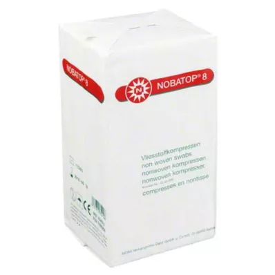NOBATOP 8 kompresser 10x10 cm usterile, 200 stk NOBATOP 8 kompresser 10x10 cm usterile, 200 stk
