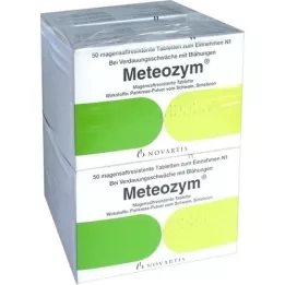 METEOZYM Filmovertrukne tabletter, 200 stk