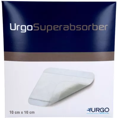 URGOSUPERABSORBER 10x10 cm bandage, 10 stk