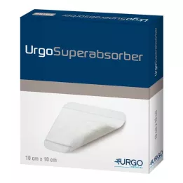 URGOSUPERABSORBER 10x10 cm bandage, 10 stk