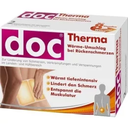 DOC THERMA Varmekompres til rygsmerter, 2 stk