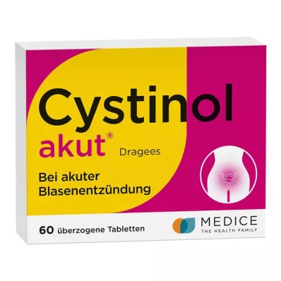 CYSTINOL akutte overtrukne tabletter, 60 stk