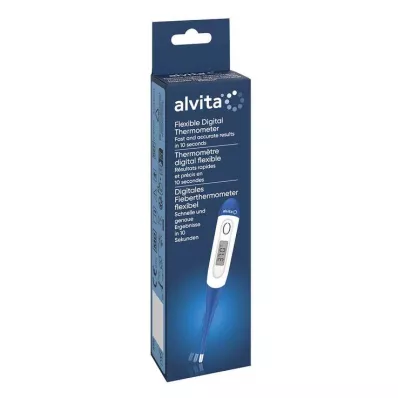 ALVITA digitalt klinisk termometer, fleksibelt, 1 stk ALVITA digitalt klinisk termometer, fleksibelt, 1 stk