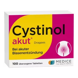 CYSTINOL akutte overtrukne tabletter, 100 stk