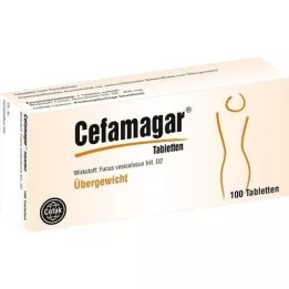 CEFAMAGAR Tabletter, 100 stk