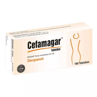 CEFAMAGAR Tabletter, 100 stk