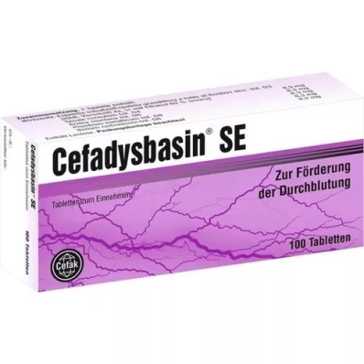 CEFADYSBASIN SE Tabletter, 100 stk