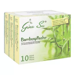 BAMBUSPFLASTER Gina Su vitalitetsplaster, 30 stk