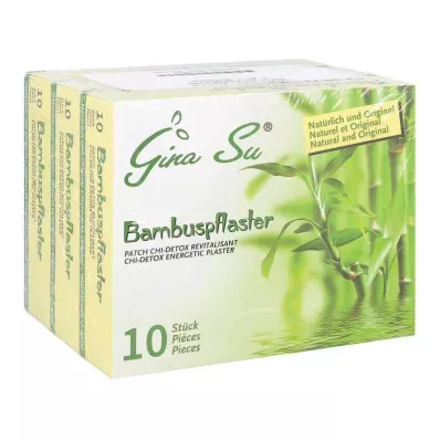 BAMBUSPFLASTER Gina Su vitalitetsplaster, 30 stk