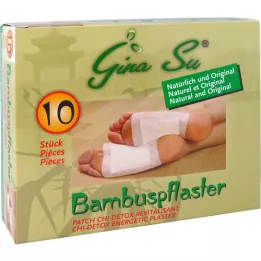 BAMBUSPFLASTER Gina Su vitalitetsplaster, 10 stk