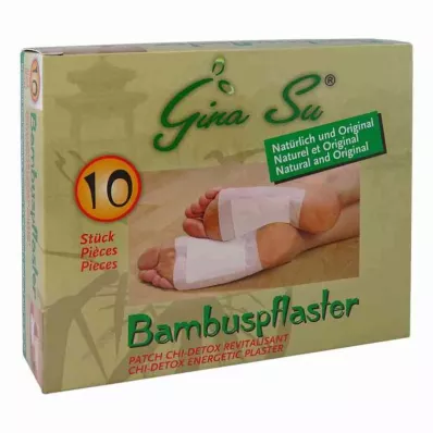 BAMBUSPFLASTER Gina Su vitalitetsplaster, 10 stk