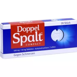 DOPPEL SPALT Kompakte tabletter, 20 stk