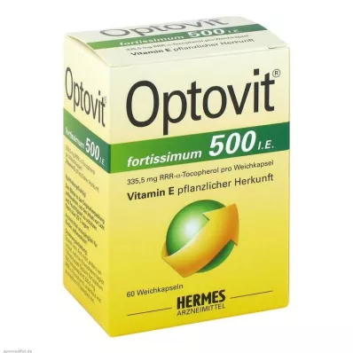 OPTOVIT fortissimum 500 kapsler, 60 stk