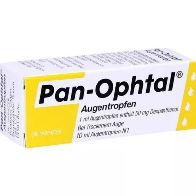 PAN OPHTAL Øjendråber, 10 ml