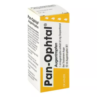 PAN OPHTAL Øjendråber, 10 ml