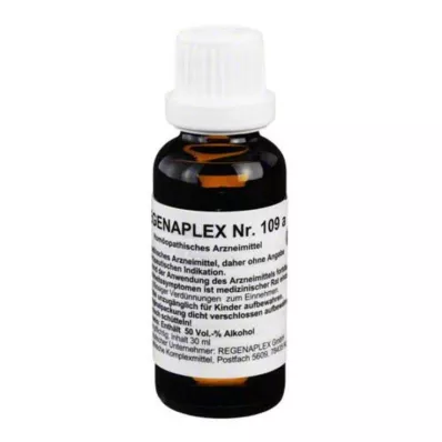 Regenaplex nr. 109 a dråber, 30 ml