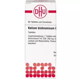 KALIUM BICHROMICUM C 30 Tabletter, 80 Kapsler