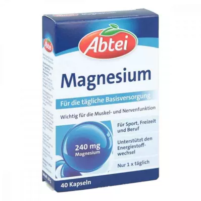 Abbey Magnesium Kapsler (40 stk.)