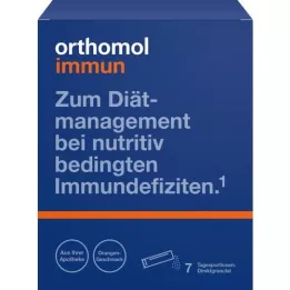 ORTHOMOL Immune direct granulat orange, 7 stk
