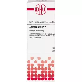 ABROTANUM D 12 fortynding, 20 ml