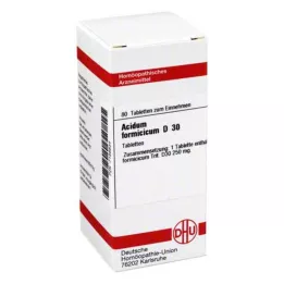 ACIDUM FORMICICUM D 30 tabletter, 80 kapsler