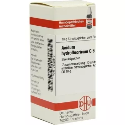 ACIDUM HYDROFLUORICUM C 6 kugler, 10 g