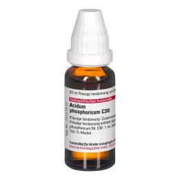 ACIDUM PHOSPHORICUM C 30 fortynding, 20 ml