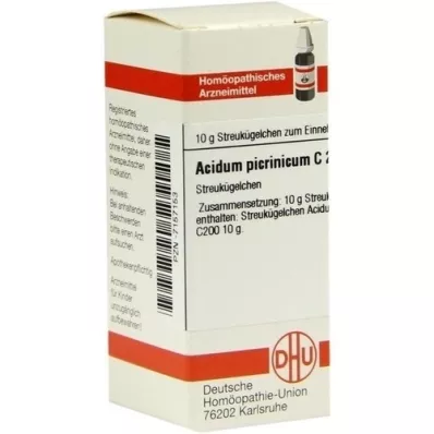 ACIDUM PICRINICUM C 200 kugler, 10 g